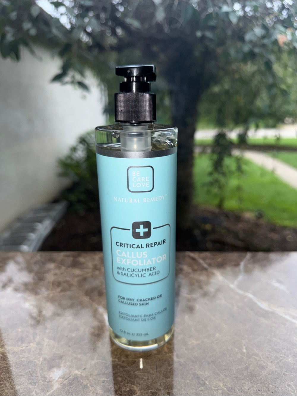 Critical Repair Callus Exfoliator — Aqua Pump Bottle
